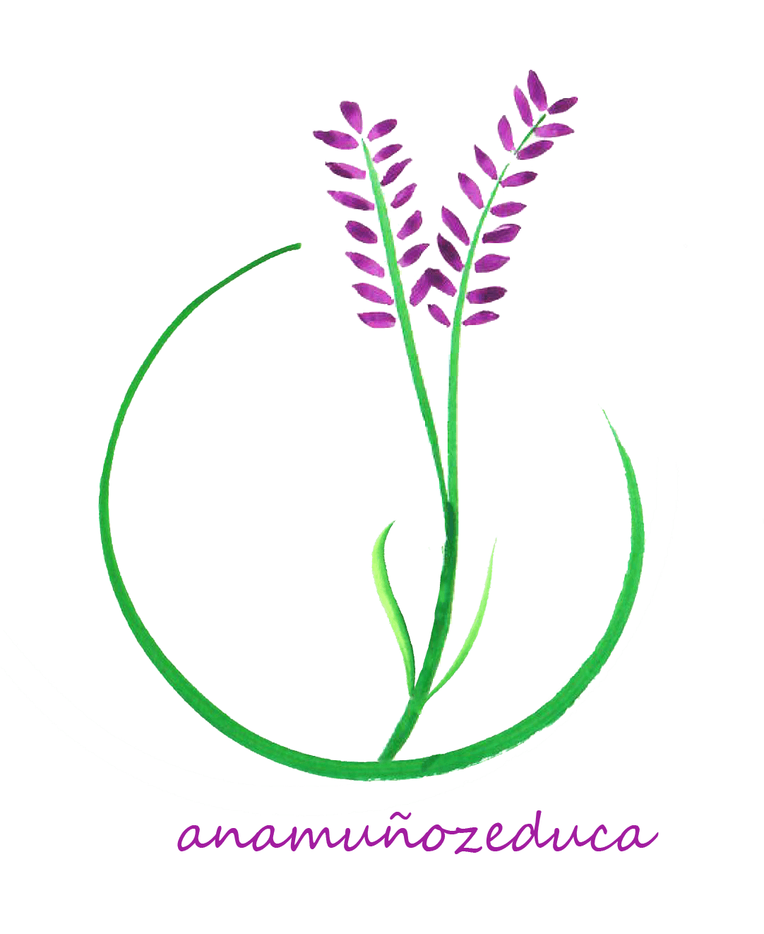 Logo + letra Ana Muñoz Educa